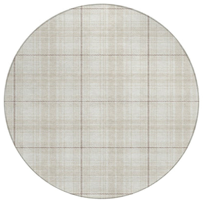 Aurora Ivory Washable Indoor - Outdoor Rug - LOOMLAN - LOOMLAN Rugs - Outdoor Rugs