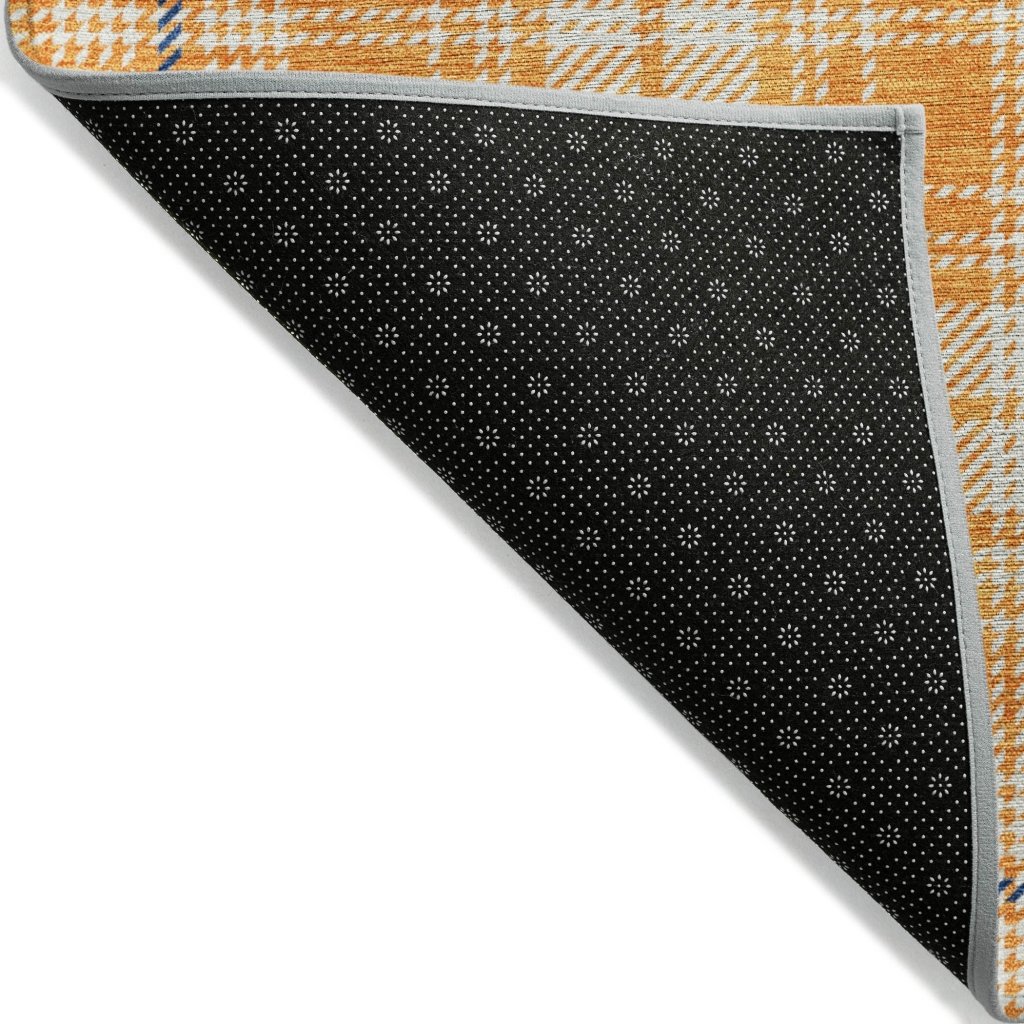 LOOMLAN Rugs Aurora Orange Washable Indoor-Outdoor Rug