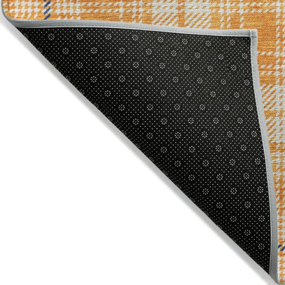 LOOMLAN Rugs Aurora Orange Washable Indoor-Outdoor Rug