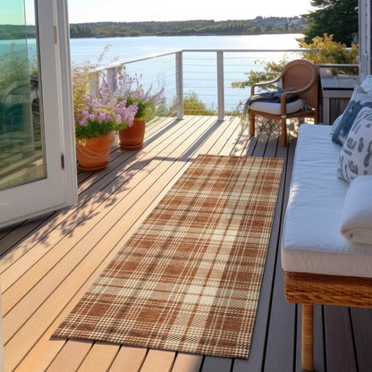 Aurora Paprika Washable Indoor - Outdoor Rug - LOOMLAN - LOOMLAN Rugs - Outdoor Rugs