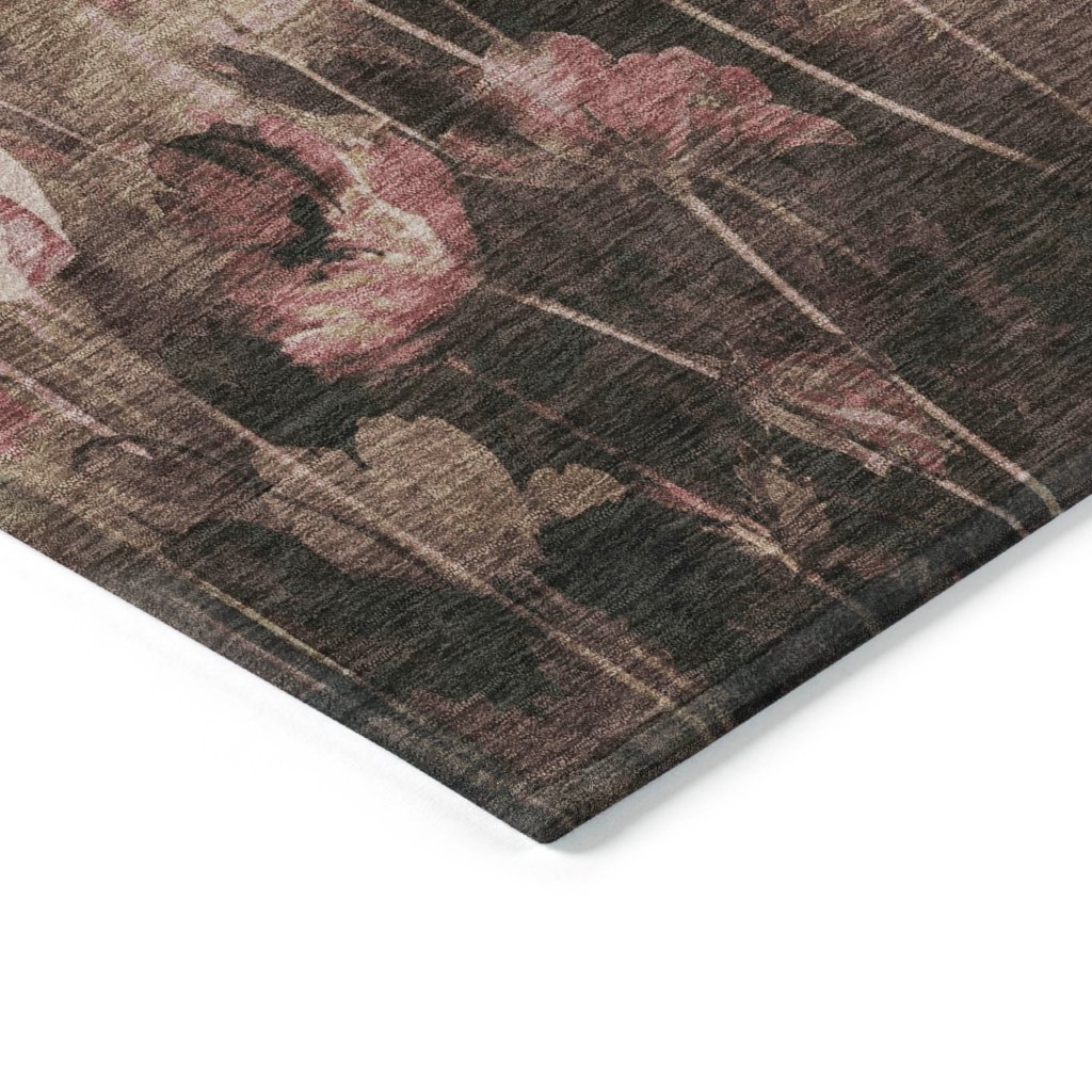 LOOMLAN Rugs Aurora Taupe Washable Indoor-Outdoor Rug