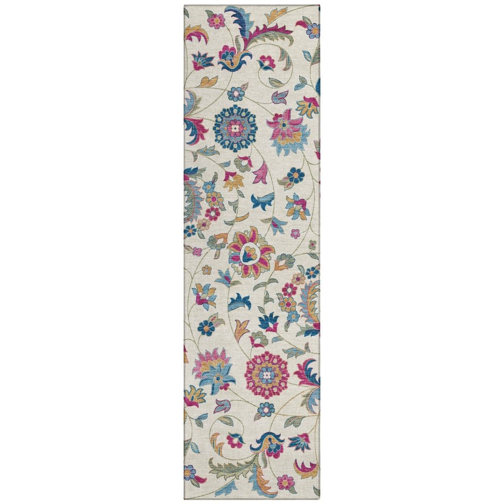 LOOMLAN Rugs Aveline Linen Washable Indoor-Outdoor Rug