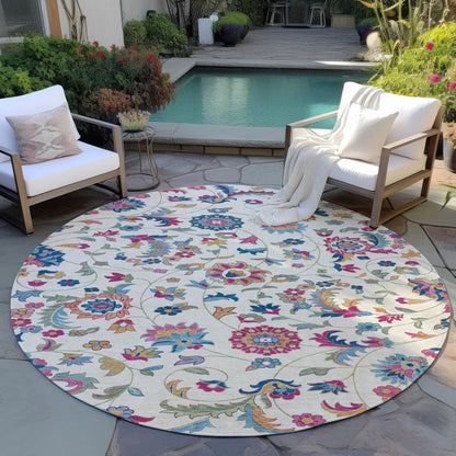 LOOMLAN Rugs Aveline Linen Washable Indoor-Outdoor Rug