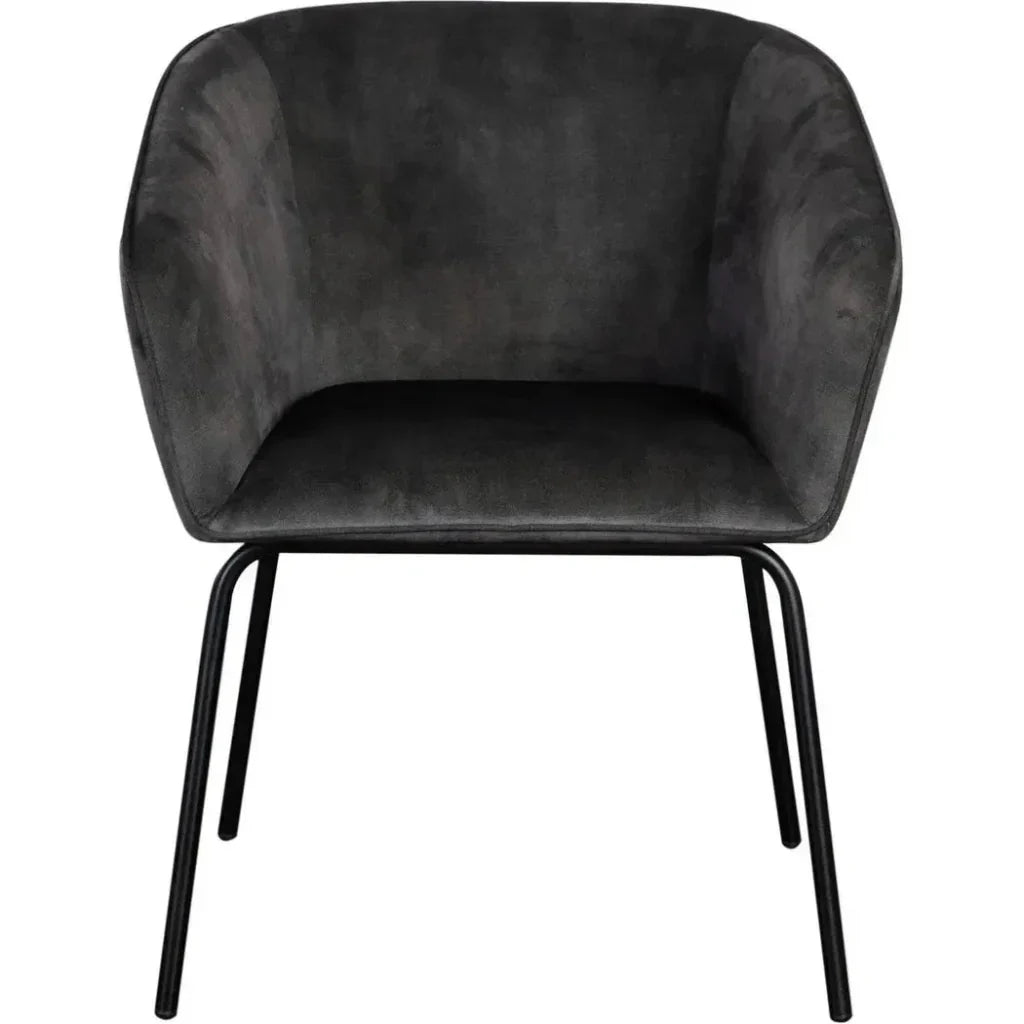 Diamond Sofa Avery Fabric Armless Dining Chair 2PC