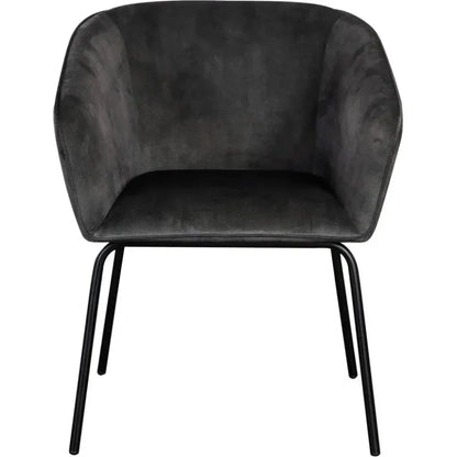 Diamond Sofa Avery Fabric Armless Dining Chair 2PC