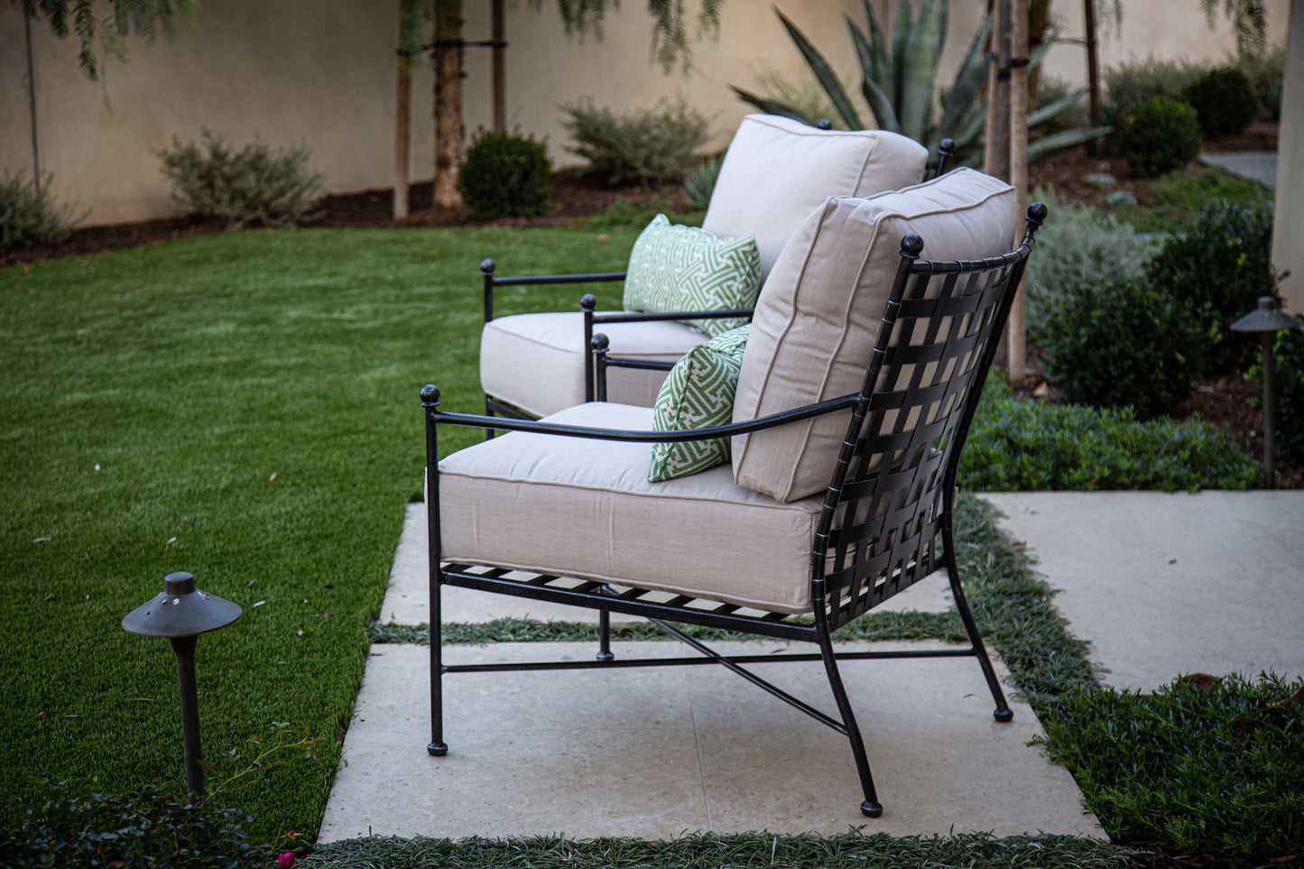 Provence Sunbrella Upholstered Comfortable Outdoor Club Chair