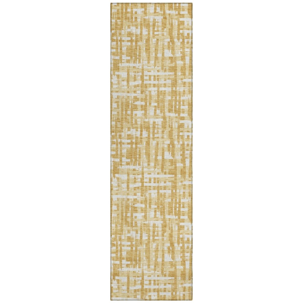 LOOMLAN Rugs Ayani Gold Washable Indoor-Outdoor Rug