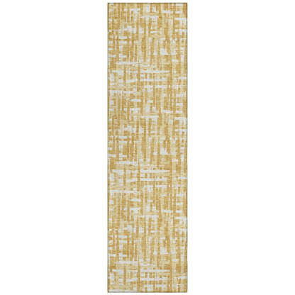 LOOMLAN Rugs Ayani Gold Washable Indoor-Outdoor Rug