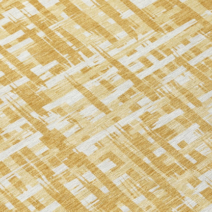 LOOMLAN Rugs Ayani Gold Washable Indoor-Outdoor Rug