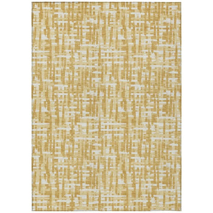 LOOMLAN Rugs Ayani Gold Washable Indoor-Outdoor Rug