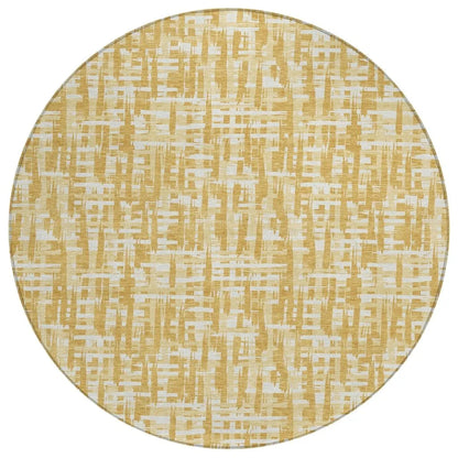 LOOMLAN Rugs Ayani Gold Washable Indoor-Outdoor Rug