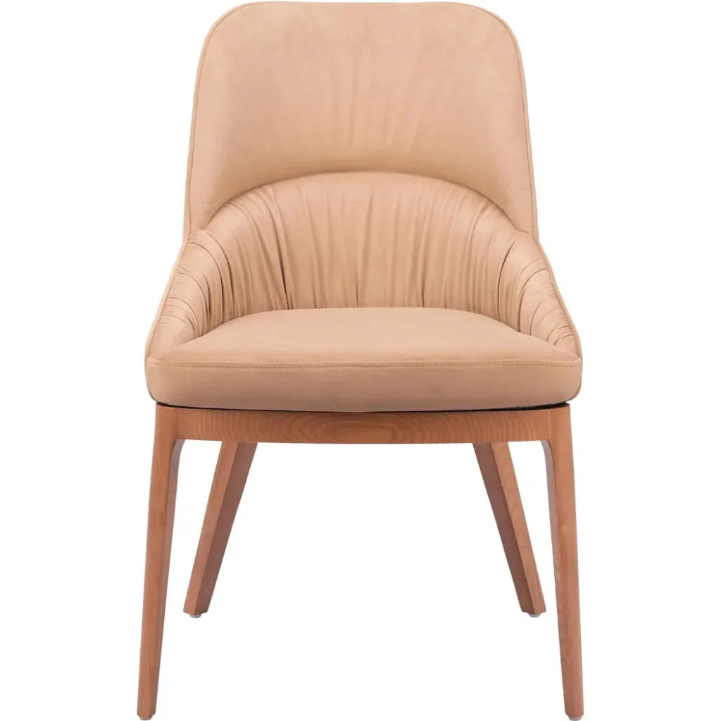 Ayr Fabric Armless Dining Chair 2PC - LOOMLAN - Zuo Modern - Dining Chairs