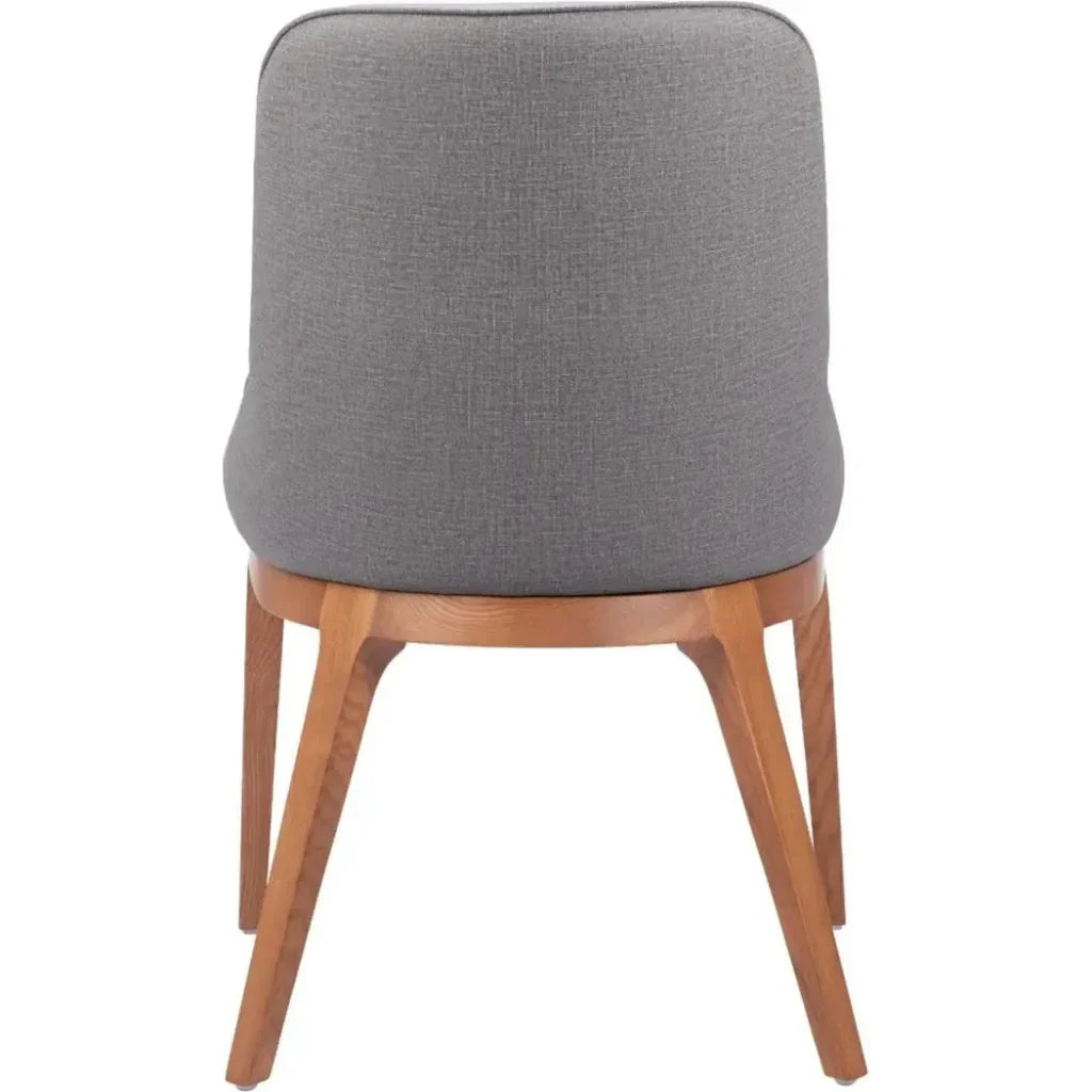 Ayr Fabric Armless Dining Chair 2PC - LOOMLAN - Zuo Modern - Dining Chairs