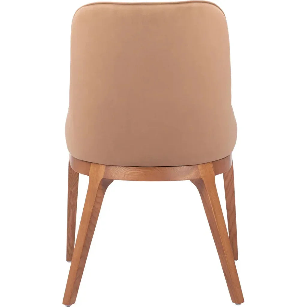 Ayr Fabric Armless Dining Chair 2PC - LOOMLAN - Zuo Modern - Dining Chairs