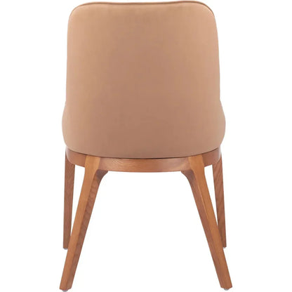 Ayr Fabric Armless Dining Chair 2PC - LOOMLAN - Zuo Modern - Dining Chairs