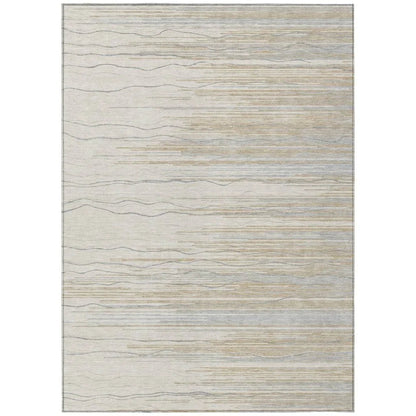 LOOMLAN Rugs Ayra Linen Washable Indoor-Outdoor Rug