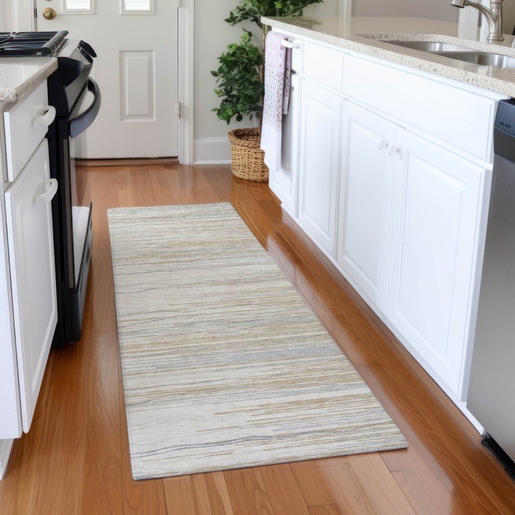 LOOMLAN Rugs Ayra Linen Washable Indoor-Outdoor Rug