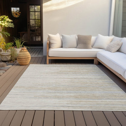 LOOMLAN Rugs Ayra Linen Washable Indoor-Outdoor Rug