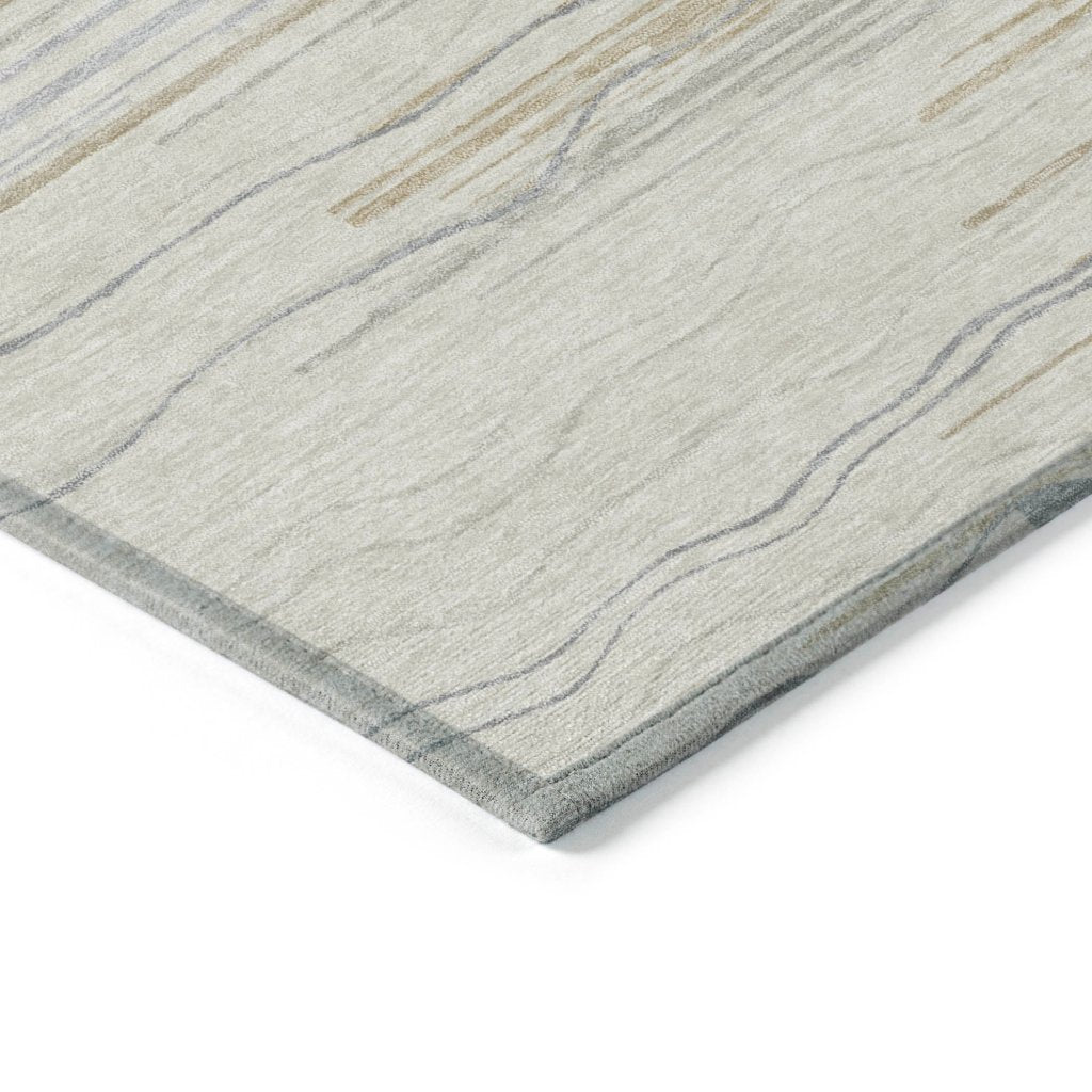 LOOMLAN Rugs Ayra Linen Washable Indoor-Outdoor Rug
