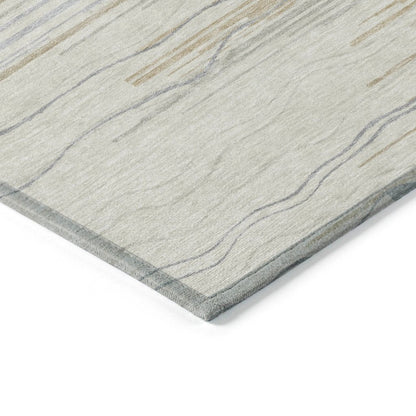 LOOMLAN Rugs Ayra Linen Washable Indoor-Outdoor Rug