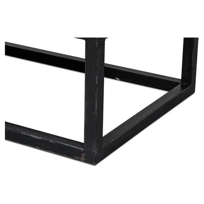 Aztec Black Sideboard Black Buffet for Dining Room - LOOMLAN - Sarreid - Sideboards