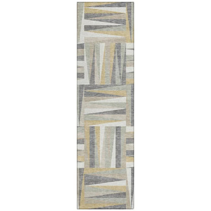 LOOMLAN Rugs Azura Brown Washable Indoor-Outdoor Rug
