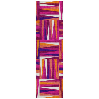 Azura Garnet Washable Indoor - Outdoor Rug - LOOMLAN - LOOMLAN Rugs - Outdoor Rugs