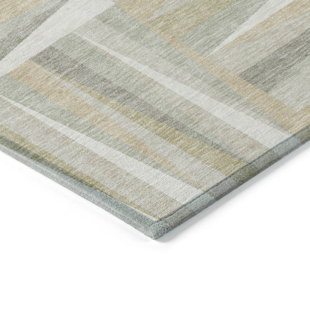 LOOMLAN Rugs Azura Ivory Washable Indoor-Outdoor Rug