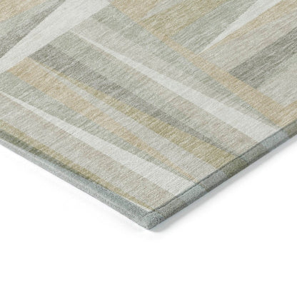 LOOMLAN Rugs Azura Ivory Washable Indoor-Outdoor Rug