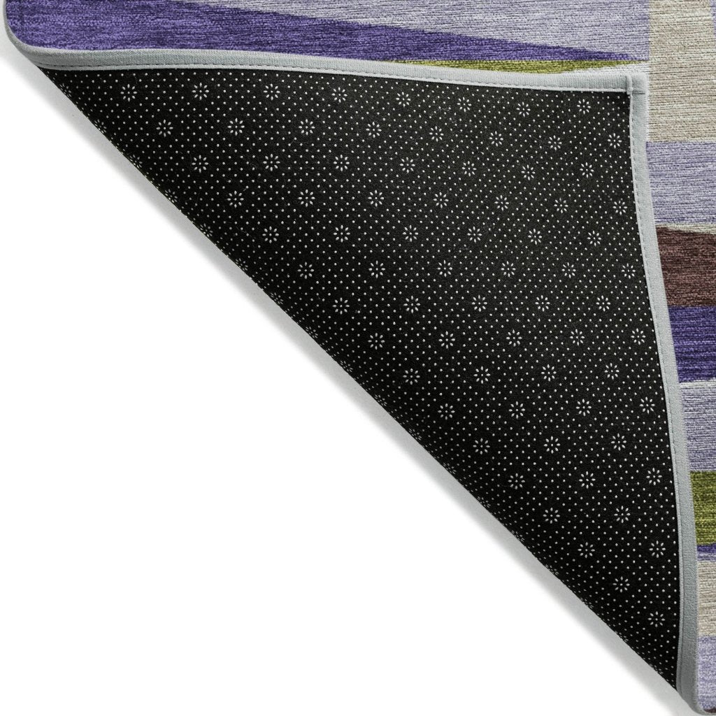 LOOMLAN Rugs Azura Lavender Washable Indoor-Outdoor Rug