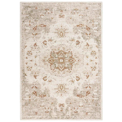 Deva Medallion Rust Large Area Rugs For Living Room