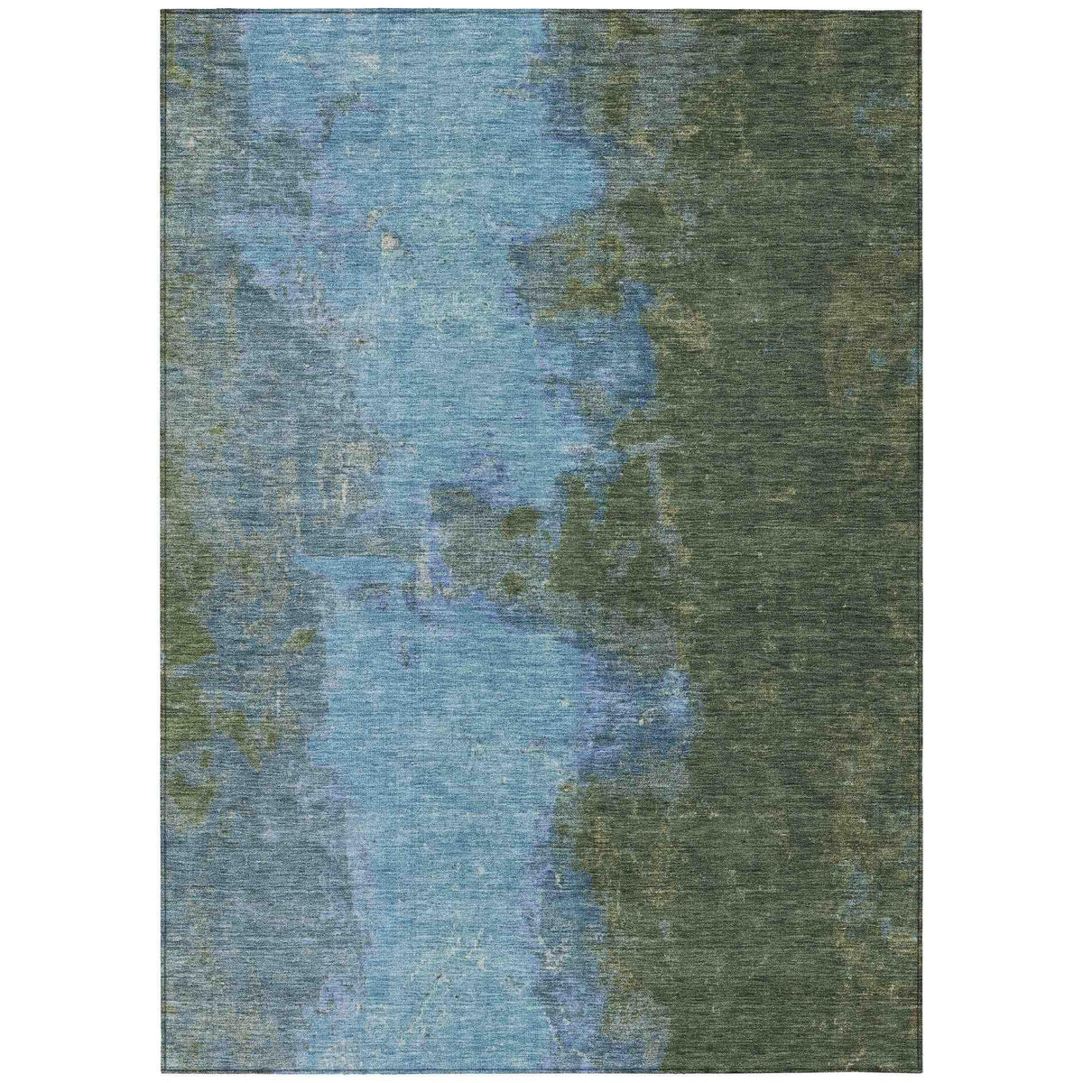 Iriion Cactus Washable Indoor-Outdoor Rug