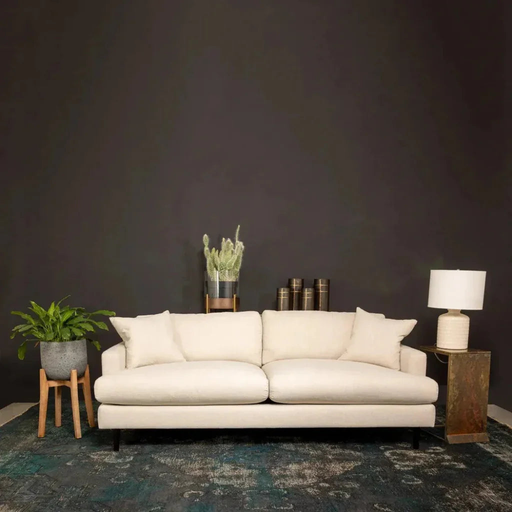 Reversible Cushions Loose Back Sofa Beach Linen -- view 3