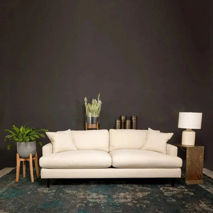 Reversible Cushions Loose Back Sofa Beach Linen -- view 3