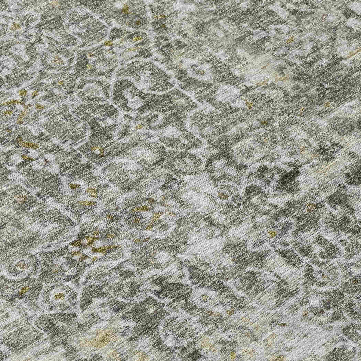Jaelara Taupe Washable Indoor-Outdoor Rug
