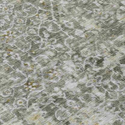 Jaelara Taupe Washable Indoor-Outdoor Rug