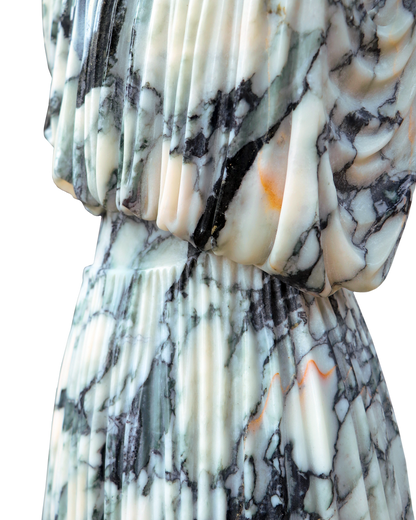 Madame's Marble and Metal Multicolor Cocktail Dress