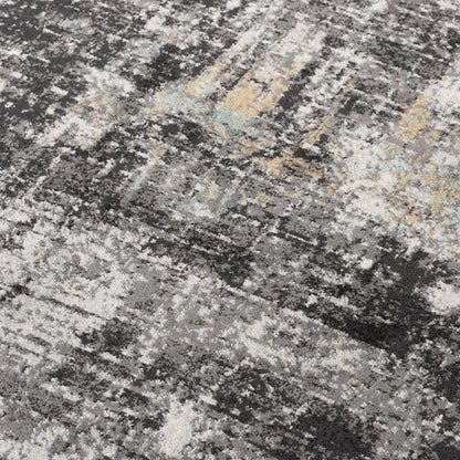 Chub Abstract Blue Kitchen Hallway Runner Rug - LOOMLAN - LOOMLAN - Area Rugs