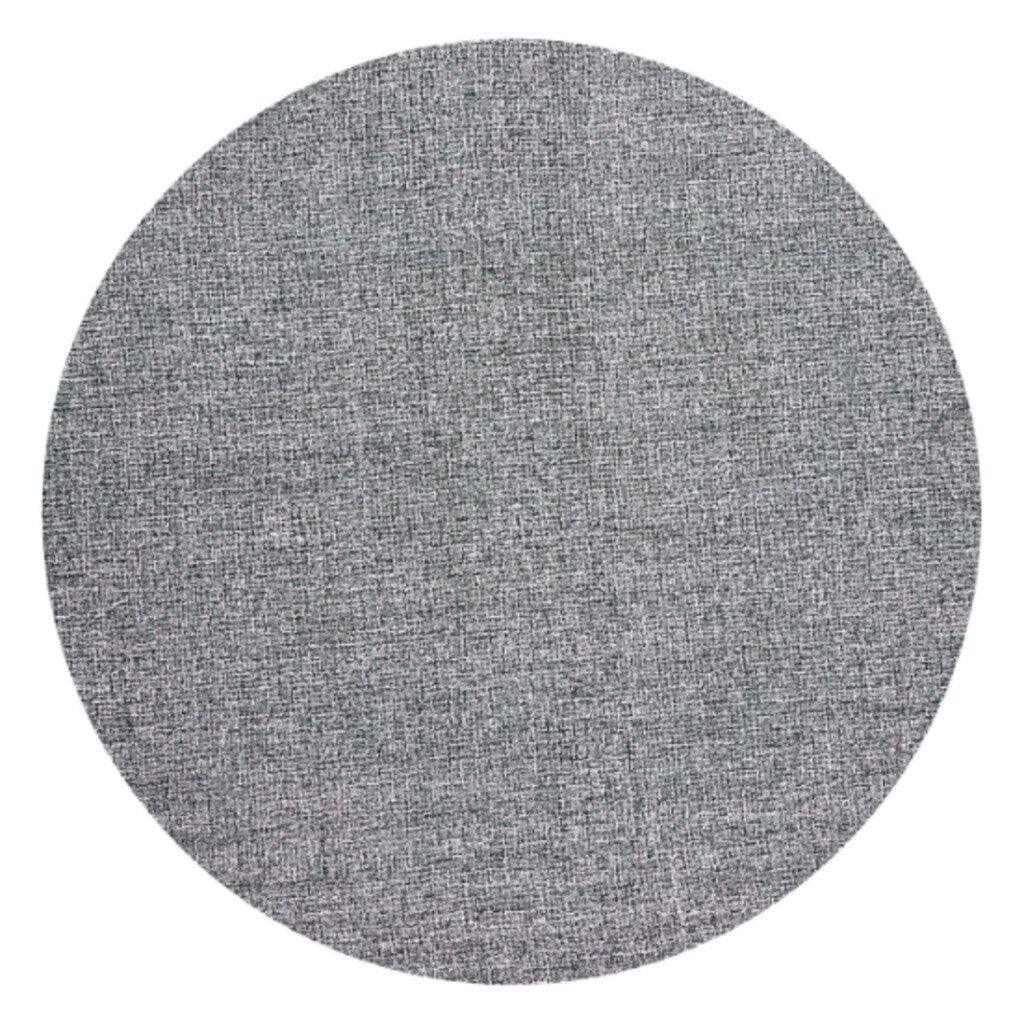 Ceja Charcoal Round Area Rugs For Dining Room