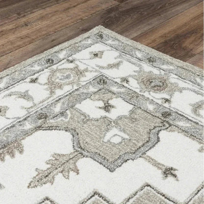Badu Traditional Brown Living Room Rug -- brown