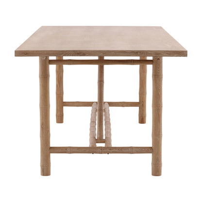 Furniture Classics Ramos Natural Wooden Rectangular Dining Table