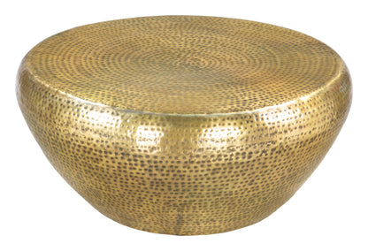 Larache Gold Round Coffee Table