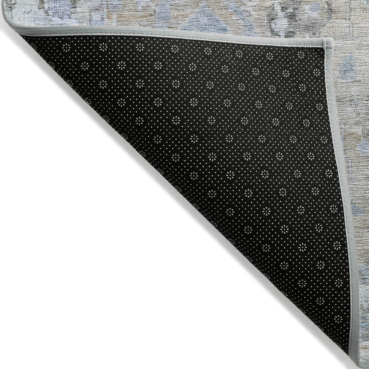Laeel Beige Washable Indoor-Outdoor Rug