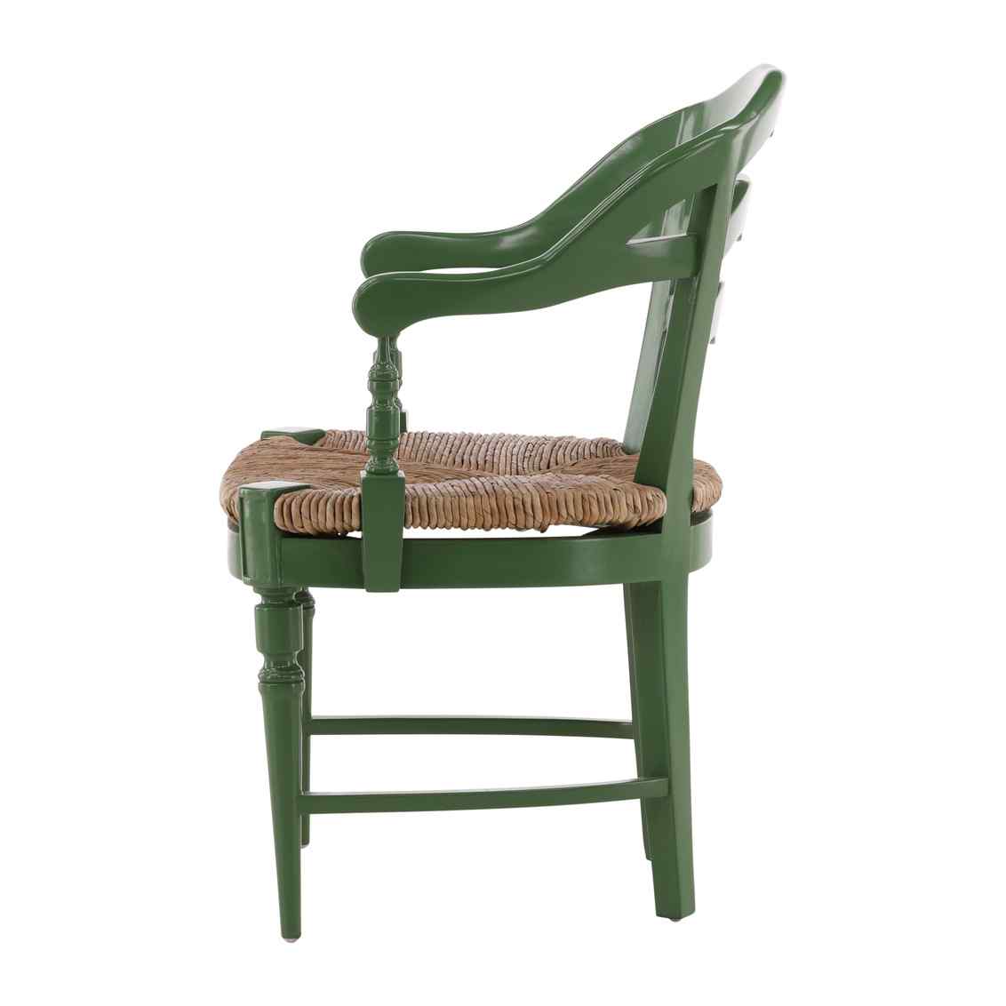 Maverick Hand Painted Wooden Arm Chair