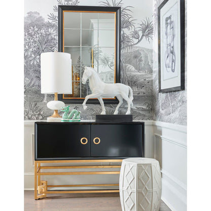 Chelsea House Charlotte Natural White Alabaster Table Lamp