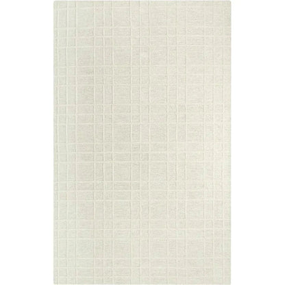 Cawe Wool Ivory Hallway Kitchen Runner Rug
