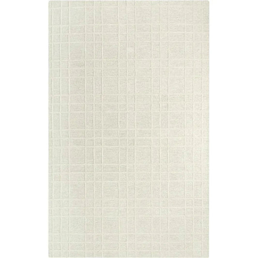 Cawe Wool Ivory Hallway Kitchen Runner Rug