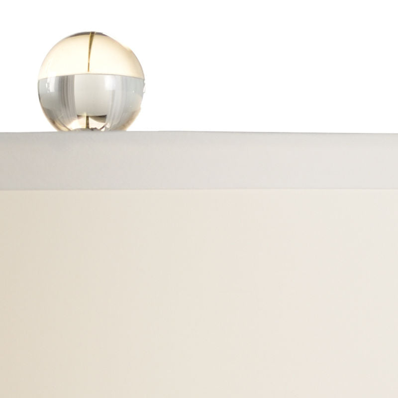 Wildwood Fenton Crystal And Brass Table Lamp