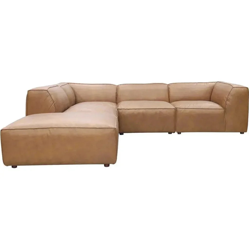 Form Tan Modular Sectional Ottoman 5PC Convertible