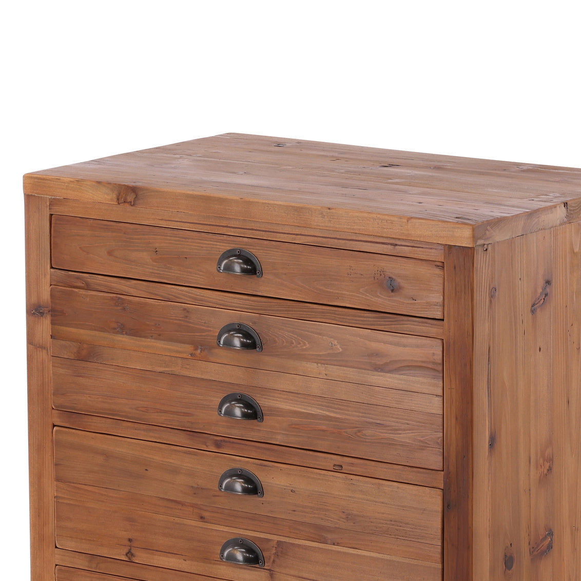 Furniture Classics Apothecary Four Drawers Wood Chest